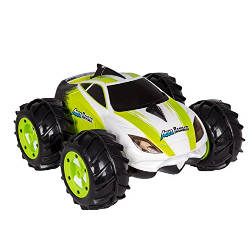 Xtrem Raiders- Aqua Ranger radiocontrol RC para niños, Coche teledirigido Anfibio, 360 Grados. (XT180735)