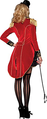 XYFW Disfraz De Mago De Halloween Disfraz De Domador De Bestias Mascarada Sexy Uniforme De Fiesta,M