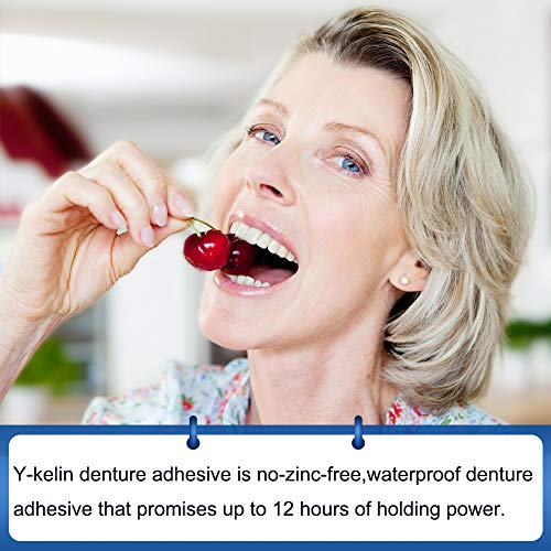 Y-Kelin Crema adhesiva para dentaduras postizas 40gr /1.4oz (6 PACK)