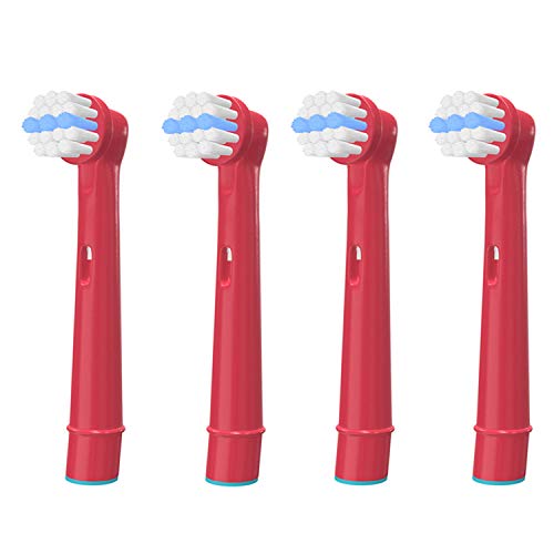 YanBan 8 cabezales de cepillo de dientes para niños Oral B, cabezales de cepillo de repuesto para cepillo de dientes eléctrico Braun compatible con cepillo de dientes sensible