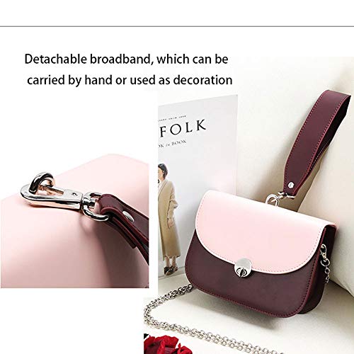 YIHUI Bolsos Mujer Bolso de Mujer Bolso de Hombro Casual Bolso de Hombro para Mujer Bolso de Cuero de la PU Bolso de Moda Retro,Bolso de Mensajero Bolso Adecuado para el Trabajo de Viaje de Compras