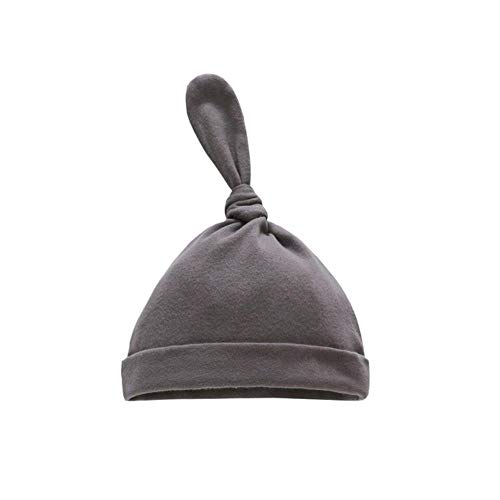 YMLT Sombrero Gorro para bebé Accesorios para Gorro Niños Niño niña Gorro para niños Sombreros para niños pequeños Niños, Sombrero Gris Oscuro, Talla única