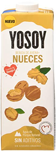 Yosoy - Bebida de Avena con Nueces, 6 x 1L
