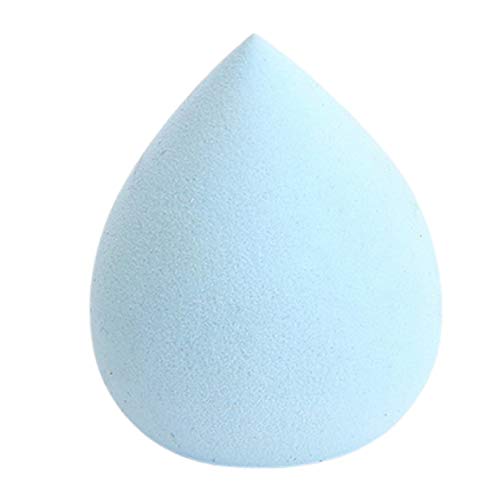 YUIO® Set de esponja de maquillaje de 5 piezas Blender Beauty Foundation Esponja de mezcla impecable para esponjas de maquillaje líquidas multicolores (rosa claro/rosa rojo/amarillo)