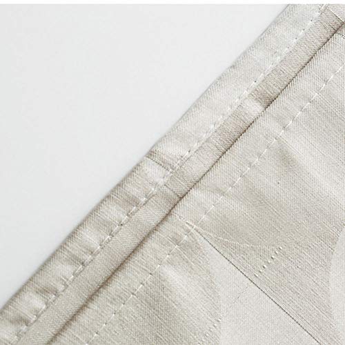 YUNZHIFU Cortinas De Ducha Círculo Cortina De Ducha Sólida Tela De Poliéster Grueso Impermeable Cortina De Baño Molde Baño Conjunto Cortina De Partición 80X180Cm