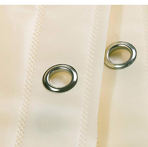 YUNZHIFU Cortinas De Ducha Cortina De Ducha Básica Sólida Mantener Caliente Impermeable Cortinas De Baño A Prueba De Moho con Ganchos Decoración del Hogar 80X180Cm