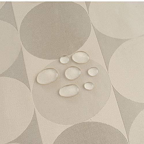 YUNZHIFU Cortinas De Ducha Cortina De Ducha Circular Sólida, Tela De Poliéster Impermeable Gruesa, Molde para Cortina De Baño, Juego De Baño, Cortina De Partición 80X180Cm