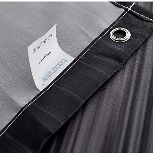 YUNZHIFU Cortinas De Ducha Cortina De Ducha Sólida con Gradiente, Tela De Poliéster Impermeable Gruesa, Molde para Cortina De Baño, Juego De Baño, Cortina De Partición, 80X180Cm