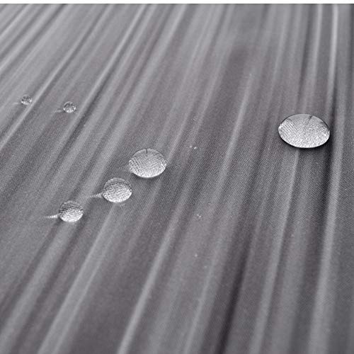 YUNZHIFU Cortinas De Ducha Cortina De Ducha Sólida con Gradiente, Tela De Poliéster Impermeable Gruesa, Molde para Cortina De Baño, Juego De Baño, Cortina De Partición, 80X180Cm