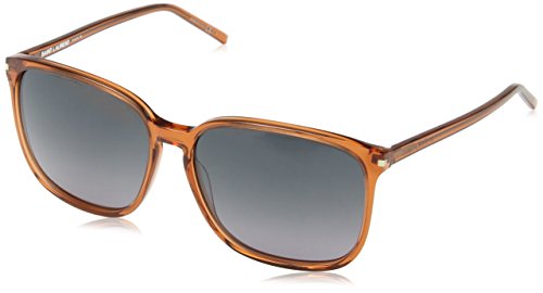 Yves Saint Laurent SL 37 6J6 gafas de sol, Gris (Brown), Talla única (Talla del fabricante: One size) para Mujer