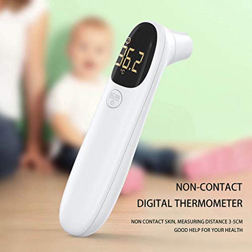 ZABERT Digital Infrarrojos_termómetro Sin Contacto Oído Frente Led con Guardapolvo Función De Apagado Automático, Rápido Y Preciso