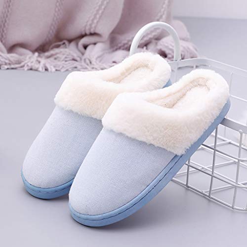 Zapatillas Casa Invierno con Figura de Emoji en Forma de Corazón Ojo Sonriente Pantunflas Invierno de Talla Universal para Hombre Mujer Niño y Niña Mujeres Hombres Parejas Rebaño de Rayas Calzado