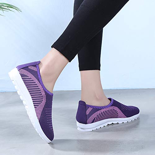 Zapatillas Deportivo Plataforma Cuña para Mujer Primavera Verano PAOLIAN Zapatos Escolares Running Aire Libre Exterior Señora Casual Calzado Piel Sintético Ddolescente Negro Tallas Grandes
