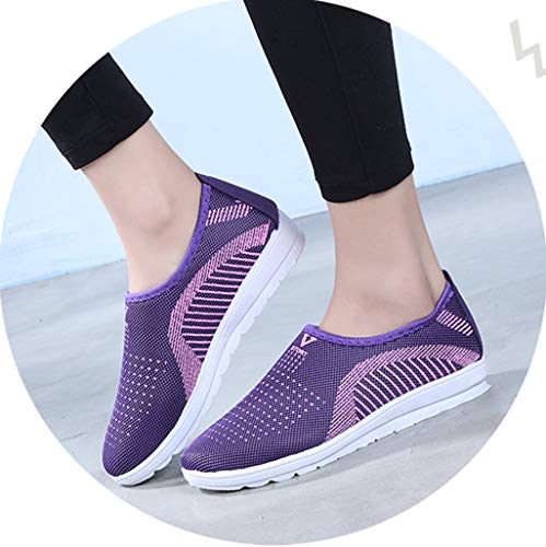Zapatillas Deportivo Plataforma Cuña para Mujer Primavera Verano PAOLIAN Zapatos Escolares Running Aire Libre Exterior Señora Casual Calzado Piel Sintético Ddolescente Negro Tallas Grandes