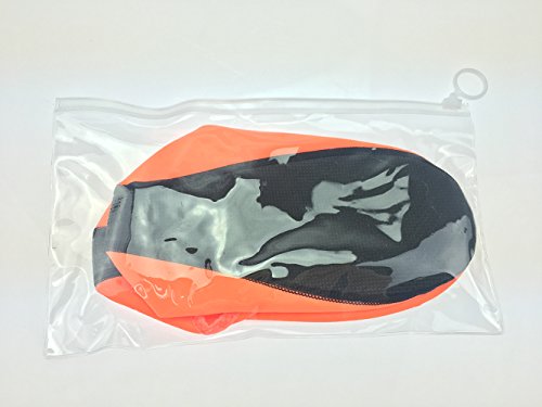 Zapatos de piel acuáticos de secado rápido para hombres y mujeres, calcetines de buceo para deportes acuáticos, natación, surf, yoga, ejercicios y playa, naranja