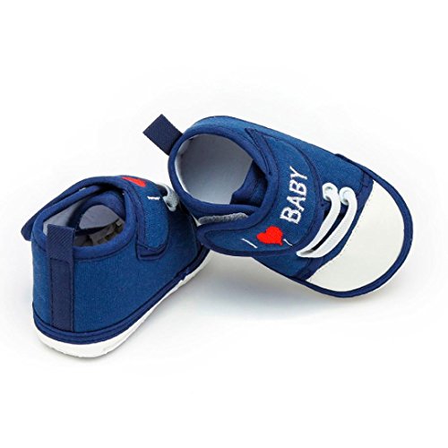 Zapatos de Primeros Pasos para Unisex Bebés Niñas Niños Otoño Invierno PAOLIAN Zapatillas Embroidered Amor Suela Blanda Bautizo Calzado Regalo para recién Nacidos Antideslizante