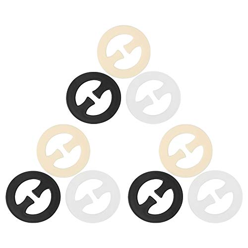 ZEVONDA Clips de Sujetador de 9 Piezas - Sujetador para Mujer Correa Convertidora Corrector Racerback Clips para la Espalda