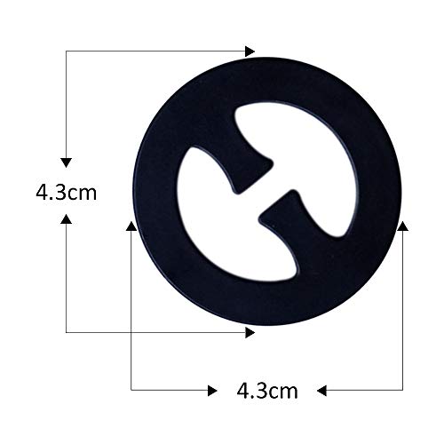 ZEVONDA Clips de Sujetador de 9 Piezas - Sujetador para Mujer Correa Convertidora Corrector Racerback Clips para la Espalda