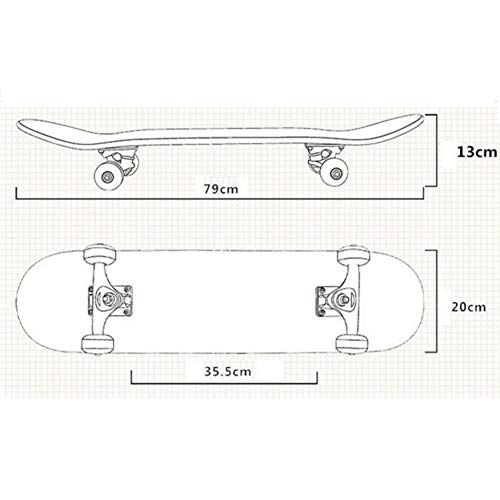 Zhangmeiren Cuatro Niños Y Niñas De Skate Adultos Principiantes Novatos E Hijos Adolescentes De Cuatro Doble Flash Alice Patín De La Vespa De Alta Velocidad De La Deriva (Color : C)