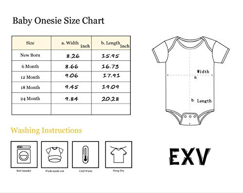 ZhangYu Los Mejores Padres promocionan Abuelos Body de bebé recién Nacido Divertido Manga Corta