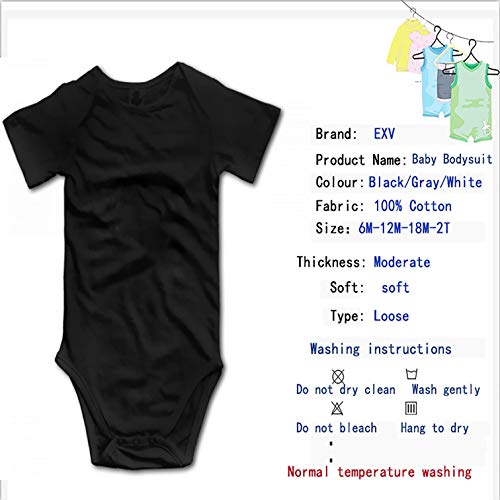 ZhangYu Los Mejores Padres promocionan Abuelos Body de bebé recién Nacido Divertido Manga Corta