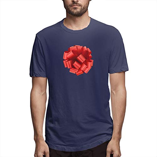 zhkx Camiseta Cupón Día de la Madre Cinta Tarjeta de Regalo Arco Afeefe Camiseta Casual de algodón para Hombre