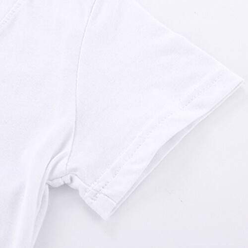 ZHOUBIANREN Camiseta Camiseta Camiseta Camiseta Super Mom Camiseta Femenina Madre Kawaii Tshirt Blanco Ropa Moda Coreana,L