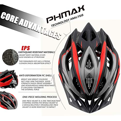 ZHXH Casco De Bicicleta Ultraligera Bicicleta De Carretera Funda Protectora del Casco De,1