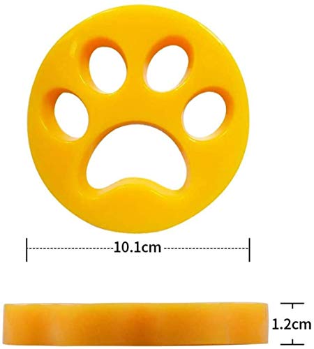 Zhybca - 2020año Eliminador de pelo de mascotas para lavandería, lavadora, recogedor de pelo de mascotas, removedor de pelo de mascotas para ropa/ropa de cama, bola de limpieza reutilizable 2Pcs