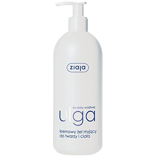 ZIAJA - Gel de ducha para cuerpo y rostro - Piel sensible - HIPOALERRGENICA - 400ml