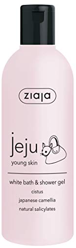Ziaja Jeju gel de ducha y baño blanco 300ml