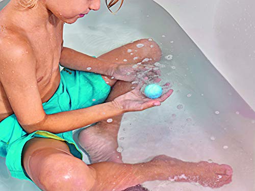 Zimpli Kids- Bombas de baño, Color Verde, Morado, Azul, Rojo. (5276)