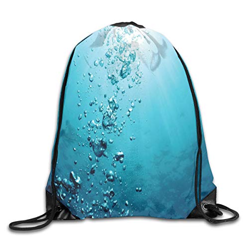 ZMYGH Lunarable Bubble Duvet Cover Set Queen Size, Foam and Soap Carbonated Clean Fresh Hygiene Purity Shampoo Design,Pale Cadet Blue and Seafoam_2Travel Daypack