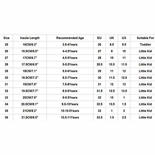 ZODOF Botas de para niños niñas,Zapatillas Antideslizante del niño, Niños Lace Up Zapatos Zapatos Calientes del Invierno del otoño Ocasional Artificial PU Botas