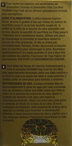 Zoomed Pacman Comida para Rana 56,7 g