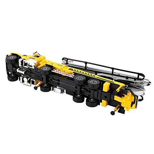 Zouminyy 1/55 Juguete Bomba de hormigón Modelo de camión Ingeniería Coche Aleación Vehículo Niños Juguete Regalo