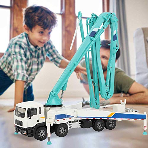 Zouminyy Juguete del Coche Niños Aleación Bomba de hormigón Modelo Camión Vehículo Ingeniería Vehículos Niños Juguete para Regalo