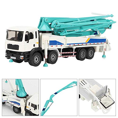 Zouminyy Juguete del Coche Niños Aleación Bomba de hormigón Modelo Camión Vehículo Ingeniería Vehículos Niños Juguete para Regalo