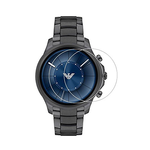 Zshion - Protector de pantalla de vidrio templado para Emporio Armani (2 unidades)