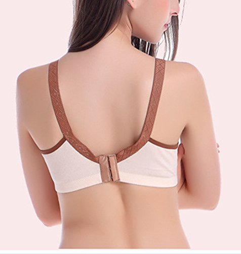 ZUMIY Sujetador de Maternidad sin Costura Suave de la Lactancia de Las Mujeres para el Embarazo