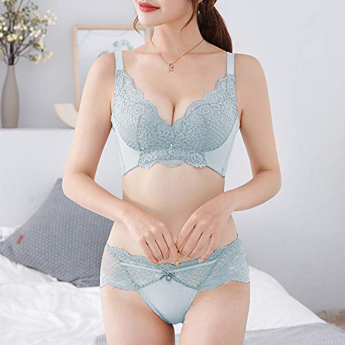 zysymx Verano Nuevo sin Rastro sin Anillo de Acero pequeño Cofre Reunido en la colección de Ropa Interior sin Costuras de Mujer Vice Milk