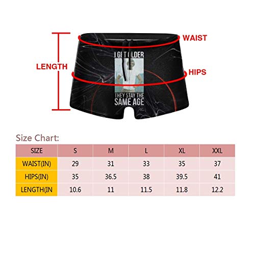 ZYWL Chris Cornell Traje de baño Tipo bóxer de Pierna Cuadrada de Secado rápido rápido Hombre 's Boy