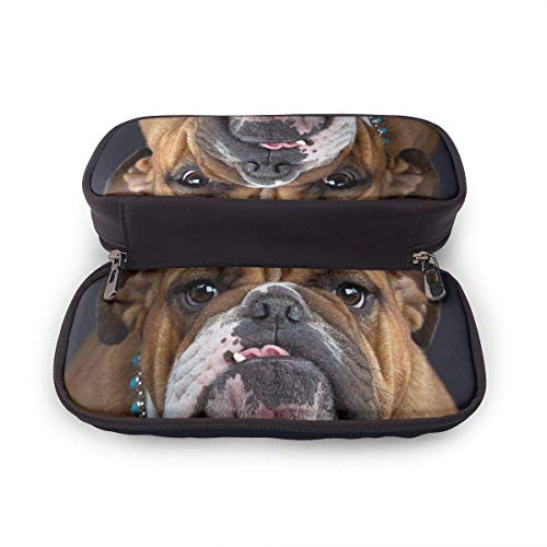 ZYWL Oficina y papelería Bolígrafos, lápices y útiles de escritura Estuches 70s Party Christmas Present Retro Seventies Woman Silhouette with Stars Dancing Fashion Youth Design Junior High School, Hig