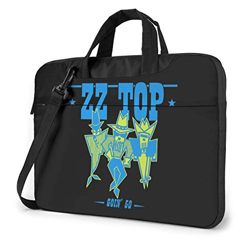 ZZ Top Shoulder Messenger Bag Case Maletín para maletín para portátil de 15,6 Pulgadas