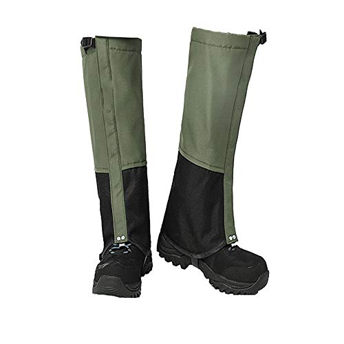 0 ℃ Outdoor Al Aire Libre Senderismo Escalada Caza Impermeable a Prueba de Viento a Prueba de Nieve Protector de Pierna Transpirable, 1 par,L