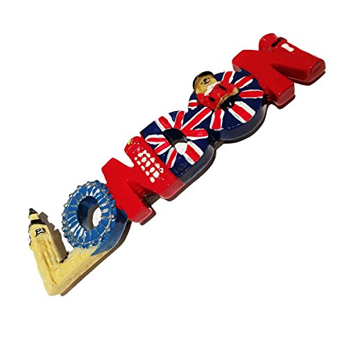 1 palabra # más vendidas de Londres Big Ben de cabina de teléfono de bandera de Reino Unido/diseño de cabina de teléfono/de cabina de teléfono/de guardia real/buzón Coleccionable de poliresina imán UK Souvenir! Souvenir/Speicher/memoria! Charming, diseño 