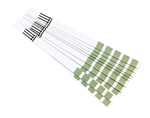 10 pieza tiras de dureza del agua con escala de colores para determinación de la dureza del agua prueba indicador de varillas Papel cal prueba rayas AQUADUR dureza prueba