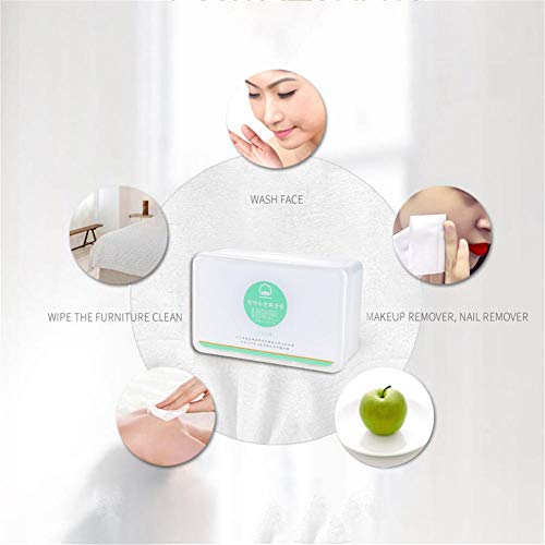 1000 Pcs - Limpieza De Alfombras Pinceles De Maquillaje Almohadillas Removedor De Algodón Se Enfrentan a Un Soplo Limpieza Limpiador Facial