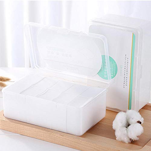 1000 Pcs - Limpieza De Alfombras Pinceles De Maquillaje Almohadillas Removedor De Algodón Se Enfrentan a Un Soplo Limpieza Limpiador Facial