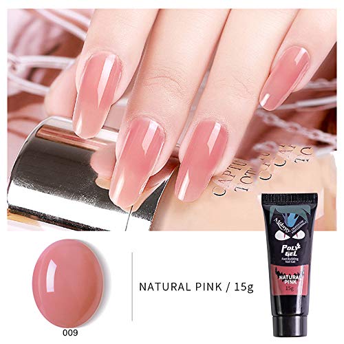 100Pcs Molde de Puntas de Arte de Uñas+Clip de uñas+Empujador de Cutículas de Uñas+Pluma de terapia+15ml Gel de uñas de secado rápido